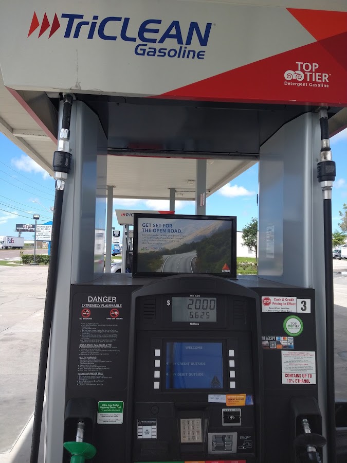 Ulmerton Citgo fuel canopy
